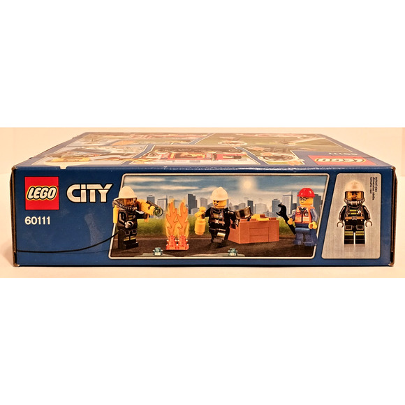 FIRE UTILITY TRUCK Lego City LEGO Set #60111 NEW Sealed RETIRED Unopened - Picture 5 of 15